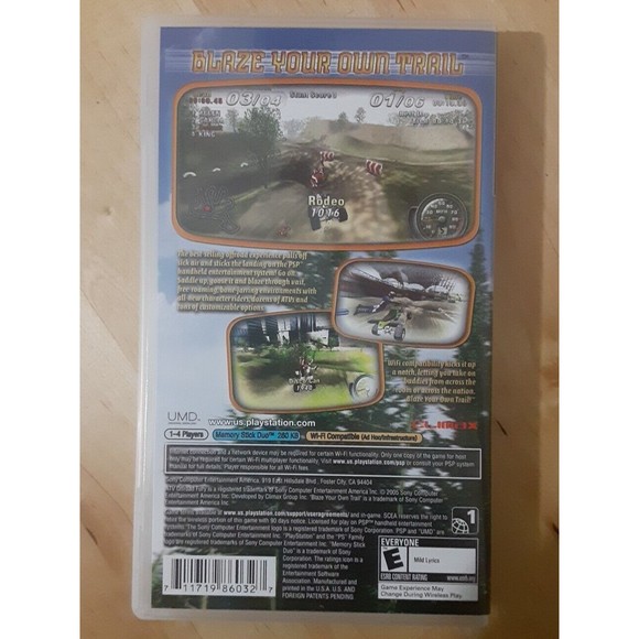 ATV Offroad Fury Blazin' Trails PSP - Picture 4 of 4